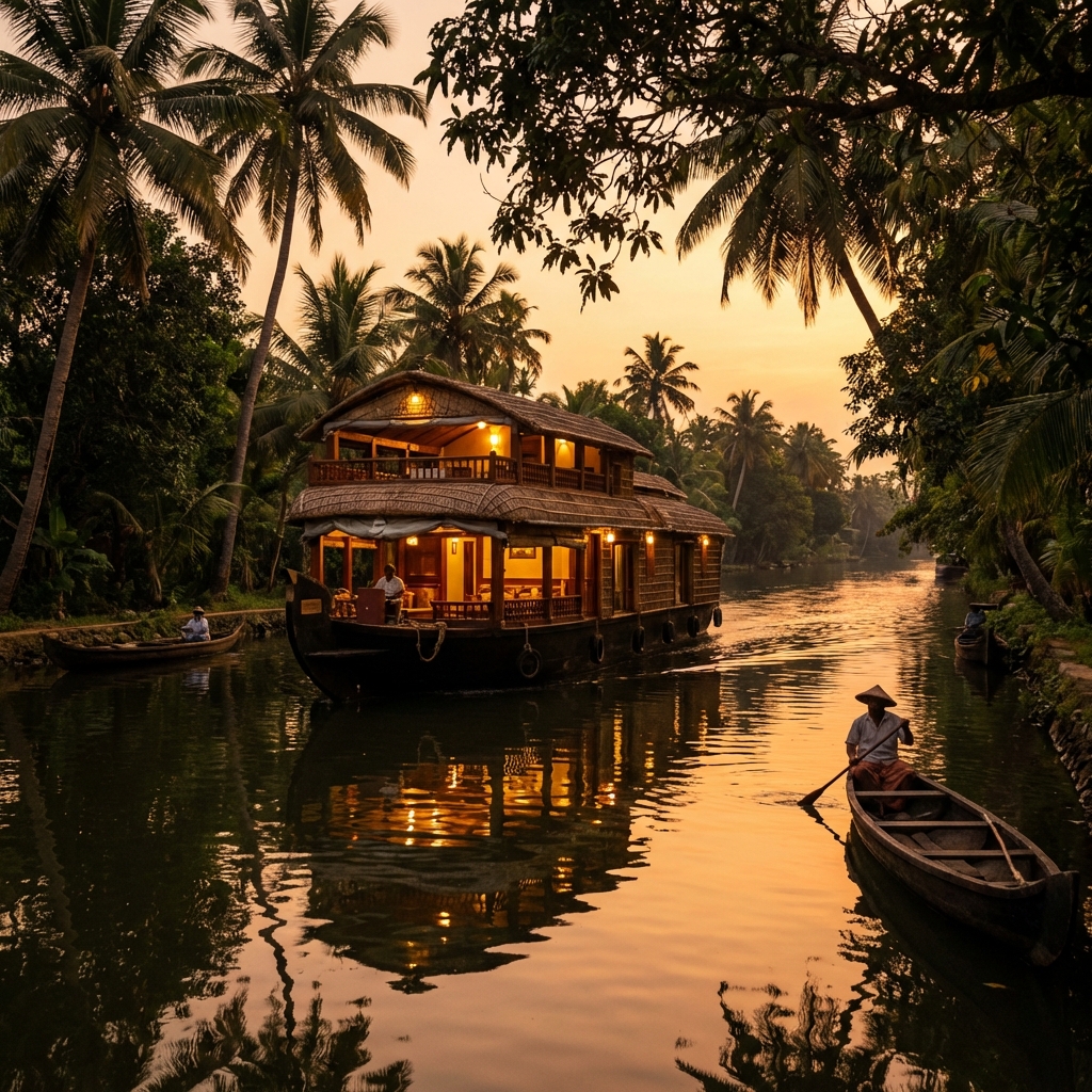 Kerala Backwaters & Houseboat